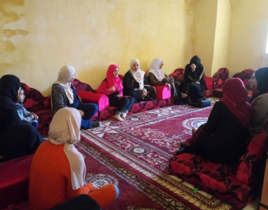 جمعية المرأة العاملة تشكيل مجلس ظل في بلدة جماعين

